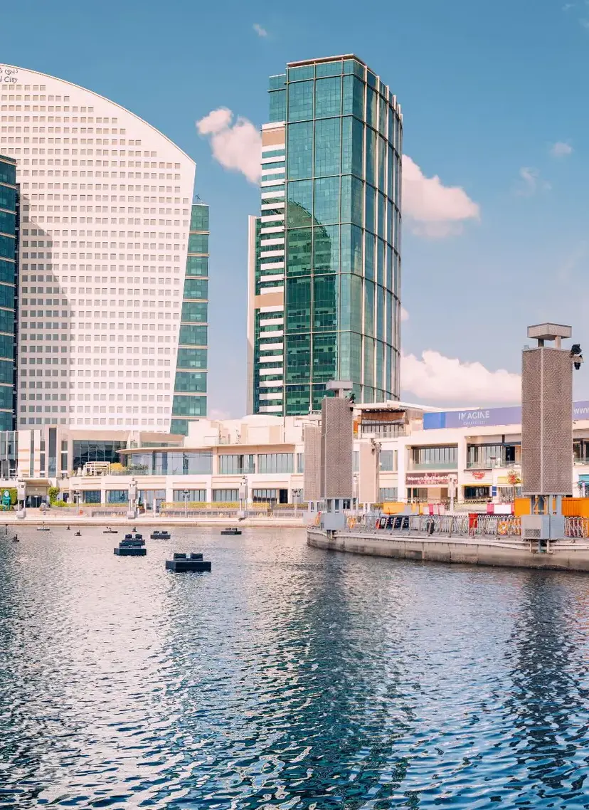 Early UAS campus in Dubai Festival City